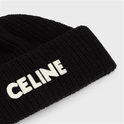 celine beanie scarf